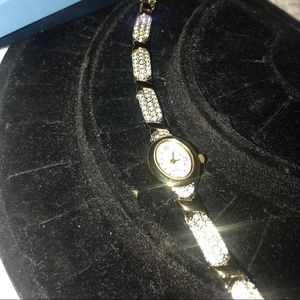 Avon Crystal Link Watch with removable link